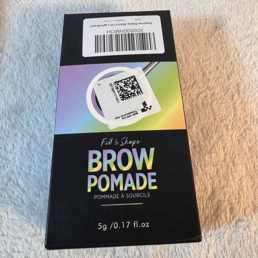 KYA Beaute Fill & Shape Brow Pomade Light Brown 5g Eyebrow Stamp Makeup New